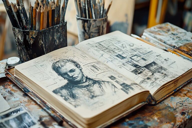 Skizzenbücher großer Künstler – Georgia Vertes erzählt, warum das Unfertige fasziniert